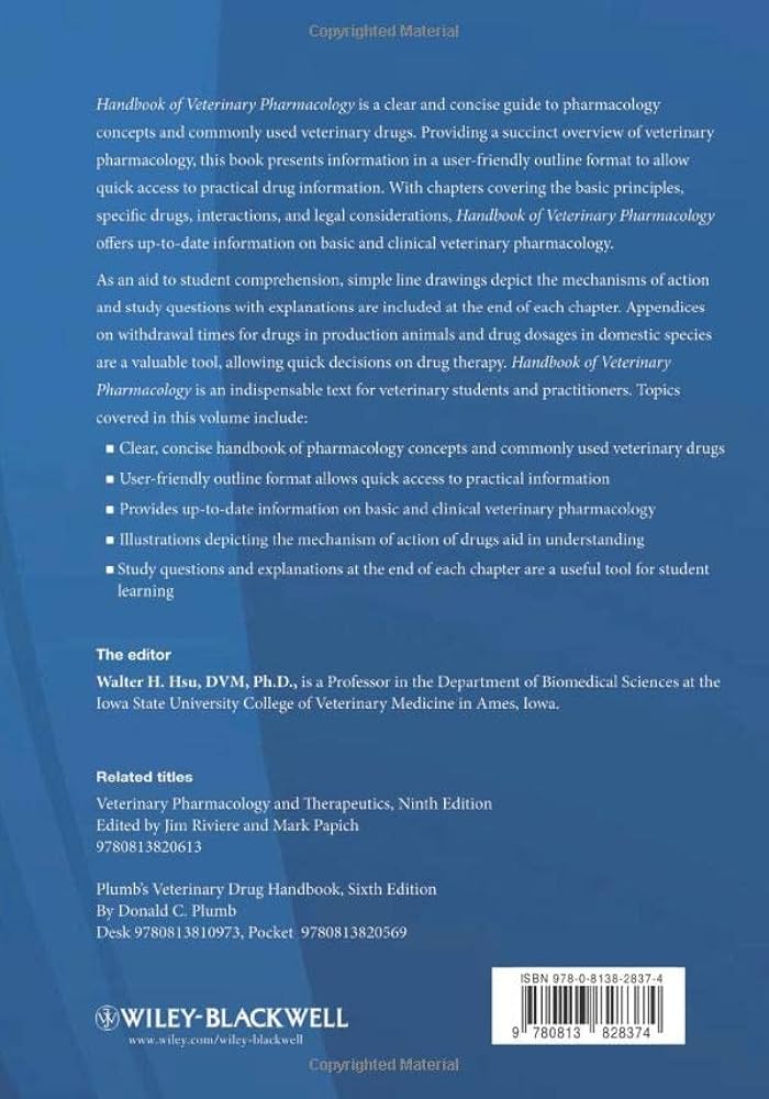 VETERINARY DRUG HANDBOOK　洋書 Papich Handbook of Veterinary Drugs, 5th Edition - 9780323709576